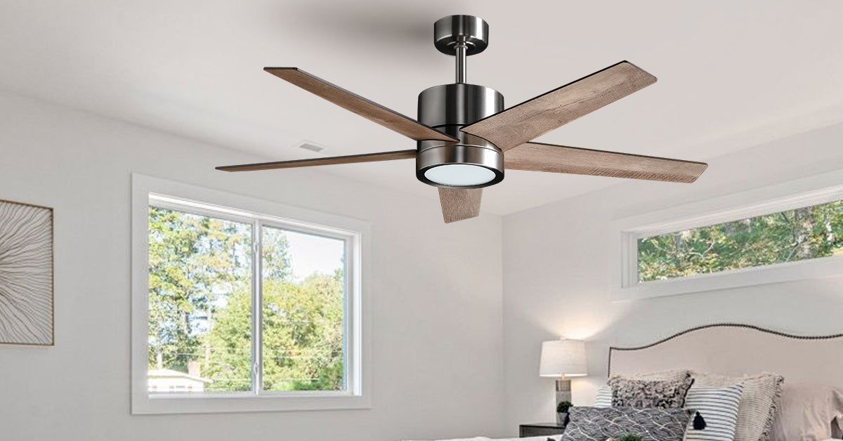 Ceiling fans + lights = the perfect combo